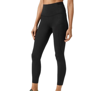 Lululemon Fast‎ and Free Super High Rise Tight 25" Elite Black Size-4 NWT